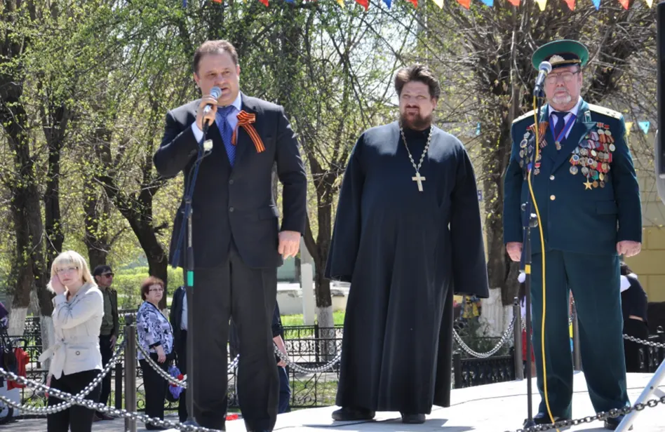 Жишко О.В. принял участие в торжественном митинге на 9 мая